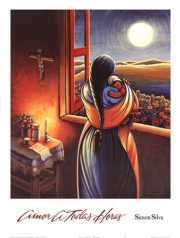 Amor A Todas Horas - Art Print by Simon Silva | Movie Poster Prints from Posterazzi