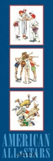 American All Stars - Art Print by Norman Rockwell | Movie Poster Prints from Posterazzi