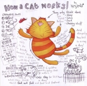 How a Cat Works - Art Print by  Helen Doodle | Movie Poster Prints from Posterazzi