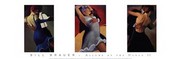 Allure of the Dance II [triptych] - Art Print by Bill Brauer | Movie Poster Prints from Posterazzi