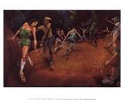 "Bounce, Rock, Skate!" - Art Print by David Garibaldi | Movie Poster Prints from Posterazzi