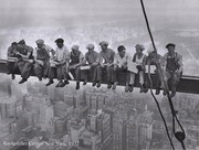 "Lunchtime Atop a Skyscraper, c.1932" - Art Print by Charles C. Ebbets | Movie Poster Prints from Posterazzi