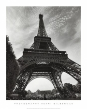 "La Tour Eiffel, Paris" - Art Print by Henri Silberman | Movie Poster Prints from Posterazzi
