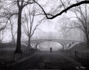 "Gothic Bridge, Central Park, NYC" - Art Print by Henri Silberman | Movie Poster Prints from Posterazzi