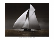 "Iverna Yacht at Full Sail, 1895" - Art Print by Photography Collection | Movie Poster Prints from Posterazzi