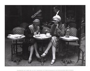 "Cafe et Cigarette, Paris, 1925" - Art Print by Roger Viollet | Movie Poster Prints from Posterazzi