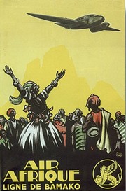 Air Afrique - Art Print by Charles Allo | Movie Poster Prints from Posterazzi