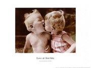 Love at First Bite - Art Print by  Bruwell | Movie Poster Prints from Posterazzi