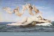 Birth of Venus - Art Print by Alexandre Cabanel | Movie Poster Prints from Posterazzi