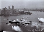 "New York Skyline, 1949" - Art Print by  Bettmann-Corbis | Movie Poster Prints from Posterazzi