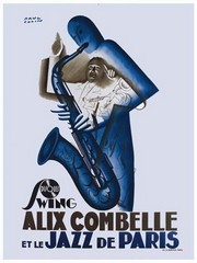 Alix Combelle. Jazz Paris - Art Print by Paul Colin | Movie Poster Prints from Posterazzi