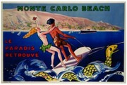 Monte Carlo Beach - Art Print | Movie Poster Prints from Posterazzi