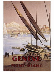 Geneve Et Le Mont-Blanc - Art Print by Edgar Degas | Movie Poster Prints from Posterazzi