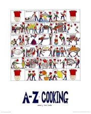A-Z of Cooking - Art Print by Nicola Streeten | Movie Poster Prints from Posterazzi
