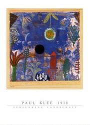 "Versunkene Landschaft, c.1918" - Art Print by Paul Klee | Movie Poster Prints from Posterazzi