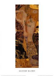 "Water Serpents I, c.1904" - Art Print by Gustav Klimt | Movie Poster Prints from Posterazzi