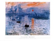 "Impression, Sunrise, c.1872 (blue)" - Art Print by Claude Monet | Movie Poster Prints from Posterazzi