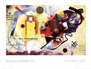 "Jaune Rouge Bleu, c.1925" - Art Print by Wassily Kandinsky | Movie Poster Prints from Posterazzi