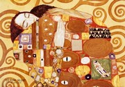"Fulfillment, c.1909 (detail)" - Art Print by Gustav Klimt | Movie Poster Prints from Posterazzi