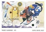 "Jaune Rouge Bleu, c.1925" - Art Print by Wassily Kandinsky | Movie Poster Prints from Posterazzi