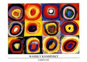 "Farbstudie Quadrate, c.1913" - Art Print by Wassily Kandinsky | Movie Poster Prints from Posterazzi