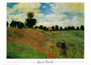 "Les Coquelicots, 1873" - Art Print by Claude Monet | Movie Poster Prints from Posterazzi