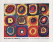 "Farbstudie Quadrate, c.1913" - Art Print by Wassily Kandinsky | Movie Poster Prints from Posterazzi