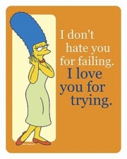 Simpsons - Marge I Love You - Art Print | Movie Poster Prints from Posterazzi