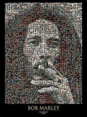 Bob Marley - Photomosaic - Art Print | Movie Poster Prints from Posterazzi