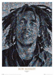 Bob Marley - Photomosaic 2 - Art Print | Movie Poster Prints from Posterazzi