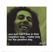 Bob Marley - iPhilosophy - Positive Day - Art Print | Movie Poster Prints from Posterazzi