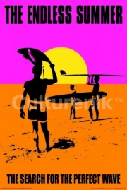 Endless Summer - Classic - Art Print | Movie Poster Prints from Posterazzi