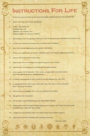 Instructions for Life - Art Print | Movie Poster Prints from Posterazzi