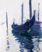 "Gondolas in Venice, c.1910" - Art Print by Claude Monet | Movie Poster Prints from Posterazzi