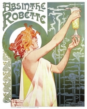 Absinthe Robette - Art Print by Privat Livemont | Movie Poster Prints from Posterazzi