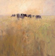Cows In Spring - Art Print by Jan Groenhart | Movie Poster Prints from Posterazzi