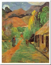 Chemin a'Papeete - Art Print by Paul Gauguin | Movie Poster Prints from Posterazzi