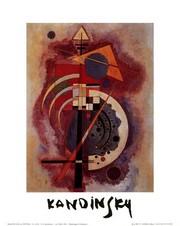 "Hommage a Grohmann, c.1926" - Art Print by Wassily Kandinsky | Movie Poster Prints from Posterazzi