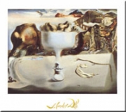 "Apparition of Face and Fruit Dish on a Beach, c.1938" - Art Print by Salvador Dali | Movie Poster Prints from Posterazzi