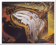 "Soft Watch At Moment of First Explosion, c.1954" - Art Print by Salvador Dali | Movie Poster Prints from Posterazzi