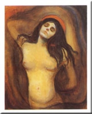 "Madonna, c.1894" - Art Print by Edvard Munch | Movie Poster Prints from Posterazzi