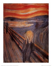 "The Scream, c.1893" - Art Print by Edvard Munch | Movie Poster Prints from Posterazzi