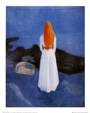 Young Girl on a Jetty - Art Print by Edvard Munch | Movie Poster Prints from Posterazzi