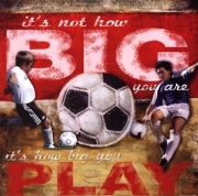 Big Play - Soccer - Art Print by Robert Downs | Movie Poster Prints from Posterazzi