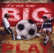 Big Play - Soccer - Art Print by Robert Downs | Movie Poster Prints from Posterazzi