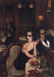 A Very Special Dinner - Art Print by Juarez Machado | Movie Poster Prints from Posterazzi