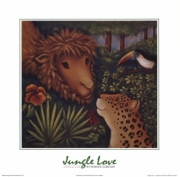 Jungle Love IV - Art Print by Marisol Sarrazin | Movie Poster Prints from Posterazzi