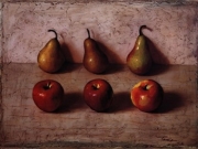 3 Apples and 3 Pears - Art Print by Tania Darashkierick | Movie Poster Prints from Posterazzi