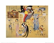 "Milieu Accompagne, c.1937" - Art Print by Wassily Kandinsky | Movie Poster Prints from Posterazzi