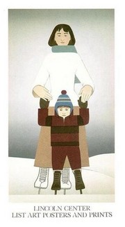 The Skaters (serigraph) - Art Print by Will Barnett | Movie Poster Prints from Posterazzi